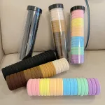 Dây thun buộc tóc trơn mềm mại, co giãn – combo 3 dây, hộp 20 dây 19.5cm, giao ngẫu nhiên