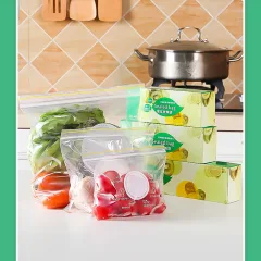 Combo 3 Hộp Túi Zip Trong Suốt Có Khóa, Nhiều Kích Cỡ