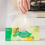Combo 3 Hộp Túi Zip Trong Suốt Có Khóa, Nhiều Kích Cỡ