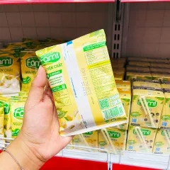 Sữa đậu nành nguyên chất FAMI, combo 5 bịch 200 ml