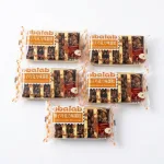 Chuyên sỉ combo 5 Cái Bánh Bánh Bông Lan Phủ Hạt Phỉ Obalab Vị Socola 68g/Cái