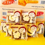 Bánh Bông Lan Cuộn OBALAB Combo 5 Cái, 3 Vị, 60g