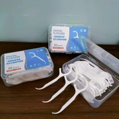 Shop sỉ combo 5 Hộp Tăm Chỉ Nha Khoa Vệ Sinh Răng Miệng Dental Flossers - Hộp 50 Tăm Nha Khoa 8,4x5,8x2,7cm