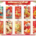 Chỗ sỉ combo 100 Bao Lì Xì Tết Bính Ngọ 2026 - Khách Chọn Tối Đa 10 mẫu
