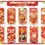 Chỗ sỉ combo 100 Bao Lì Xì Tết Bính Ngọ 2026 - Khách Chọn Tối Đa 10 mẫu