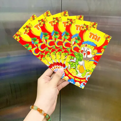 Chỗ sỉ combo 100 Bao Lì Xì Tết Bính Ngọ 2026 - Khách Chọn Tối Đa 10 mẫu