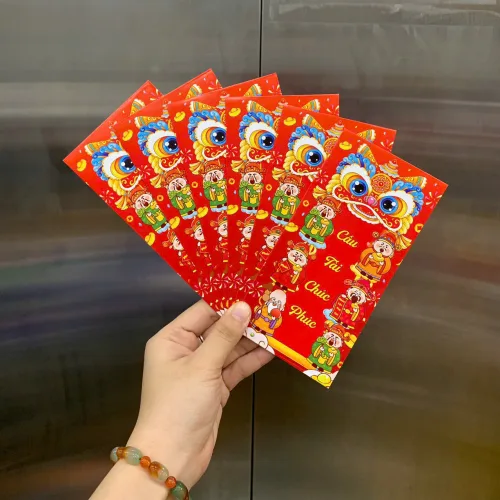 Chỗ sỉ combo 100 Bao Lì Xì Tết Bính Ngọ 2026 - Khách Chọn Tối Đa 10 mẫu