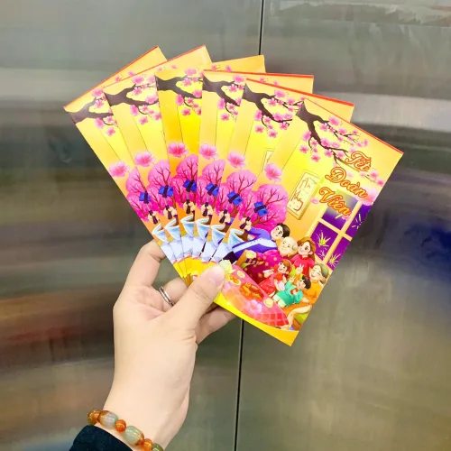 Chỗ sỉ combo 100 Bao Lì Xì Tết Bính Ngọ 2026 - Khách Chọn Tối Đa 10 mẫu