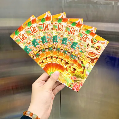 Chỗ sỉ combo 100 Bao Lì Xì Tết Bính Ngọ 2026 - Khách Chọn Tối Đa 10 mẫu
