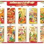 Chỗ sỉ combo 100 Bao Lì Xì Tết Bính Ngọ 2026 - Khách Chọn Tối Đa 10 mẫu