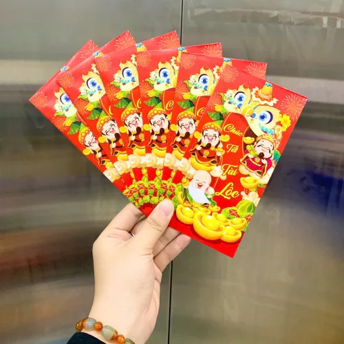 Chỗ sỉ combo 100 Bao Lì Xì Tết Bính Ngọ 2026 - Khách Chọn Tối Đa 10 mẫu