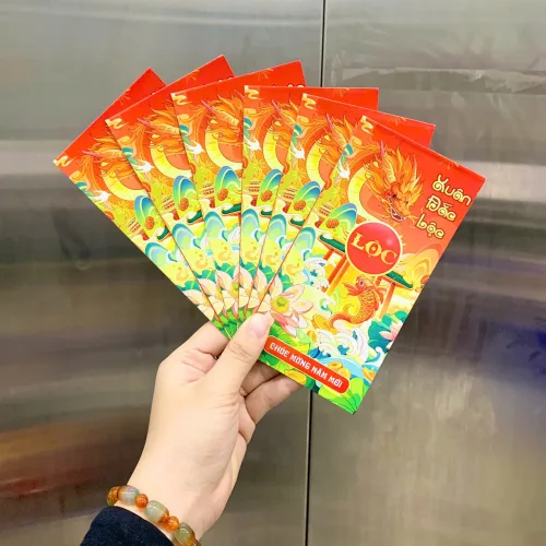 Chỗ sỉ combo 100 Bao Lì Xì Tết Bính Ngọ 2026 - Khách Chọn Tối Đa 10 mẫu