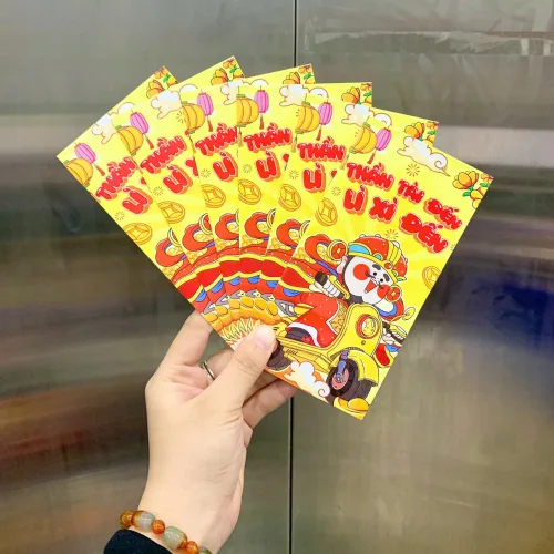 Chỗ sỉ combo 100 Bao Lì Xì Tết Bính Ngọ 2026 - Khách Chọn Tối Đa 10 mẫu