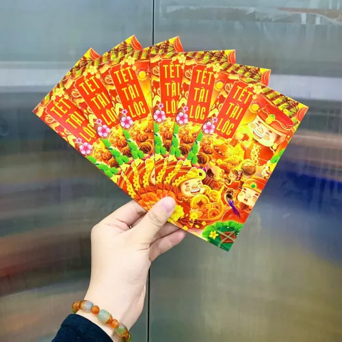 Chỗ sỉ combo 100 Bao Lì Xì Tết Bính Ngọ 2026 - Khách Chọn Tối Đa 10 mẫu