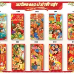Chỗ sỉ combo 100 Bao Lì Xì Tết Bính Ngọ 2026 - Khách Chọn Tối Đa 10 mẫu