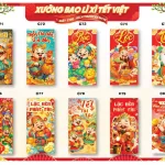 Chỗ sỉ combo 100 Bao Lì Xì Tết Bính Ngọ 2026 - Khách Chọn Tối Đa 10 mẫu
