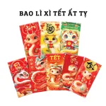 Nguồn hàng sỉ combo 50 Bao Lì Xì Tết Ất Tỵ 2025
