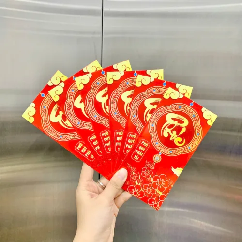 Nguồn hàng sỉ combo 50 Bao Lì Xì Tết Ất Tỵ 2025