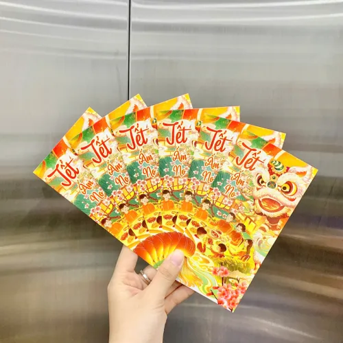 Nguồn hàng sỉ combo 50 Bao Lì Xì Tết Ất Tỵ 2025