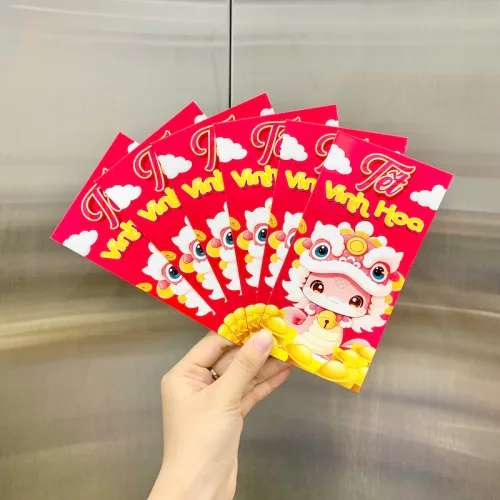 Nguồn hàng sỉ combo 50 Bao Lì Xì Tết Ất Tỵ 2025