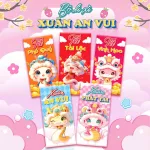 Nguồn hàng sỉ combo 50 Bao Lì Xì Tết Ất Tỵ 2025