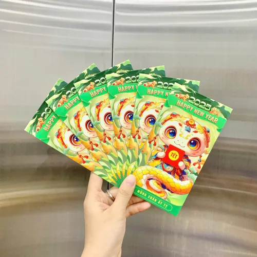 Nguồn hàng sỉ combo 50 Bao Lì Xì Tết Ất Tỵ 2025