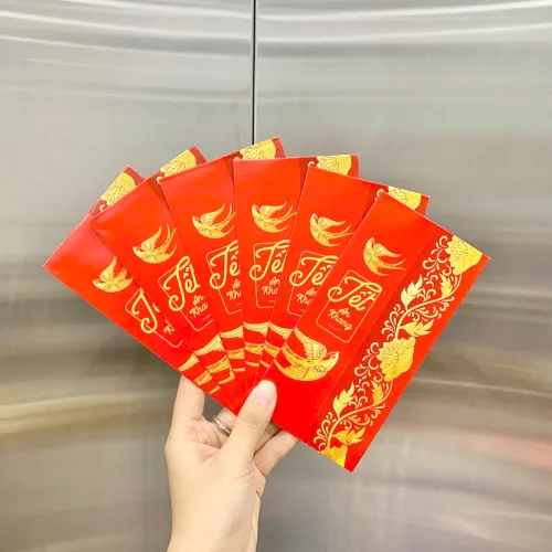Nguồn hàng sỉ combo 50 Bao Lì Xì Tết Ất Tỵ 2025