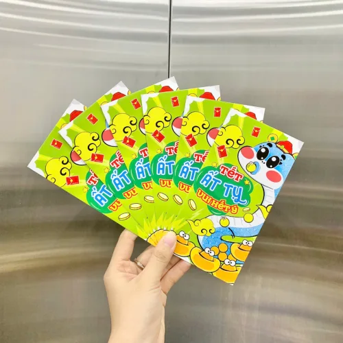 Nguồn hàng sỉ combo 50 Bao Lì Xì Tết Ất Tỵ 2025