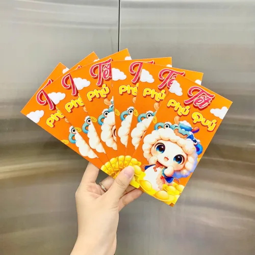Nguồn hàng sỉ combo 50 Bao Lì Xì Tết Ất Tỵ 2025