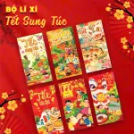 Nguồn hàng sỉ combo 50 Bao Lì Xì Tết Ất Tỵ 2025