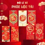 Nguồn hàng sỉ combo 50 Bao Lì Xì Tết Ất Tỵ 2025