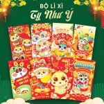 Nguồn hàng sỉ combo 50 Bao Lì Xì Tết Ất Tỵ 2025