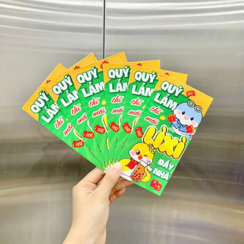 Nguồn hàng sỉ combo 50 Bao Lì Xì Tết Ất Tỵ 2025
