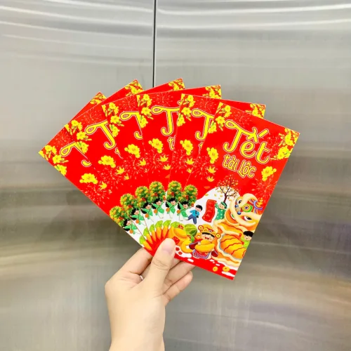 Nguồn hàng sỉ combo 50 Bao Lì Xì Tết Ất Tỵ 2025