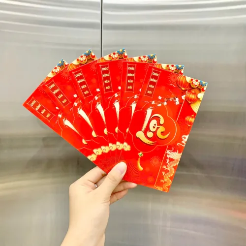 Nguồn hàng sỉ combo 50 Bao Lì Xì Tết Ất Tỵ 2025
