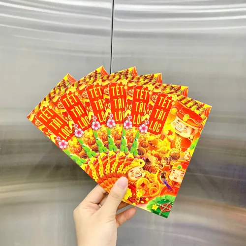 Nguồn hàng sỉ combo 50 Bao Lì Xì Tết Ất Tỵ 2025