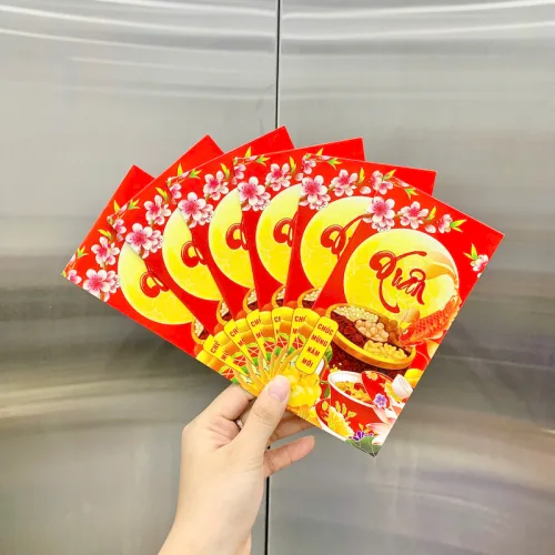Nguồn hàng sỉ combo 50 Bao Lì Xì Tết Ất Tỵ 2025