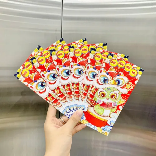 Nguồn hàng sỉ combo 50 Bao Lì Xì Tết Ất Tỵ 2025