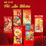 Nguồn hàng sỉ combo 50 Bao Lì Xì Tết Ất Tỵ 2025
