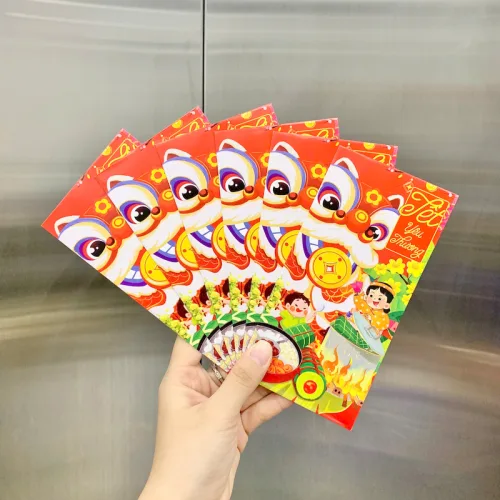 Nguồn hàng sỉ combo 50 Bao Lì Xì Tết Ất Tỵ 2025