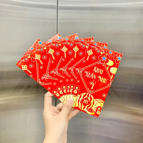 Nguồn hàng sỉ combo 50 Bao Lì Xì Tết Ất Tỵ 2025