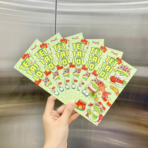 Nguồn hàng sỉ combo 50 Bao Lì Xì Tết Ất Tỵ 2025