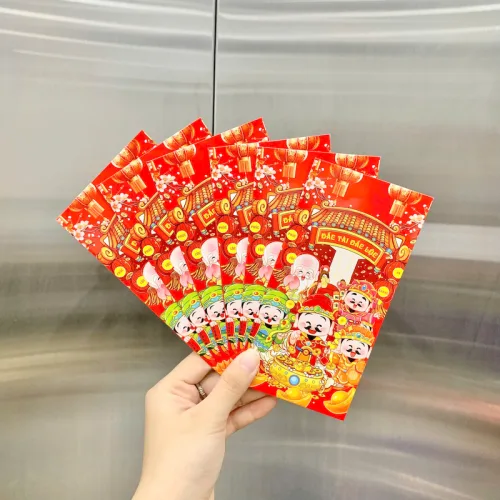 Nguồn hàng sỉ combo 50 Bao Lì Xì Tết Ất Tỵ 2025