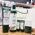 Shop sỉ combo bộ dầu gội xả Weilaiya mọc tóc chiết xuất gừng xả