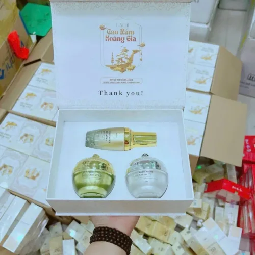 Chỗ sỉ combo Cao Nám Hoàng Gia Lachi (Serum + Kem Face Ban Ngày + Kem Face Ban Đêm) Giúp Mờ Nám Trắng Da