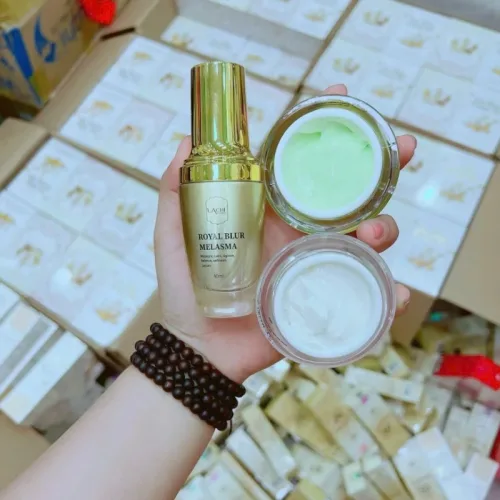 Chỗ sỉ combo Cao Nám Hoàng Gia Lachi (Serum + Kem Face Ban Ngày + Kem Face Ban Đêm) Giúp Mờ Nám Trắng Da