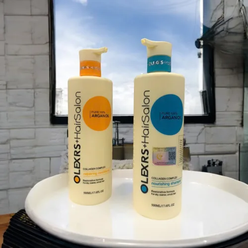 Nguồn hàng sỉ combo Dầu Gội Xả Olexrs Hair Salon Argan Oil 500ml