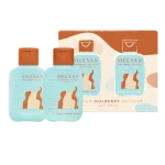 Bộ sản phẩm dầu gội và dầu xả rễ dâu tằm Meeyan Mini