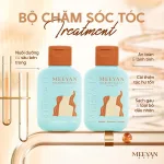 Bộ sản phẩm dầu gội và dầu xả rễ dâu tằm Meeyan Mini