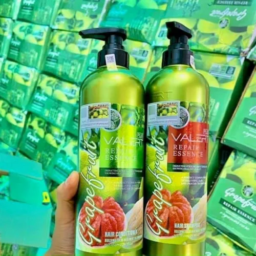 Combo dầu gội và dầu xả VALERT Grapefruit Repair Essence 850ml